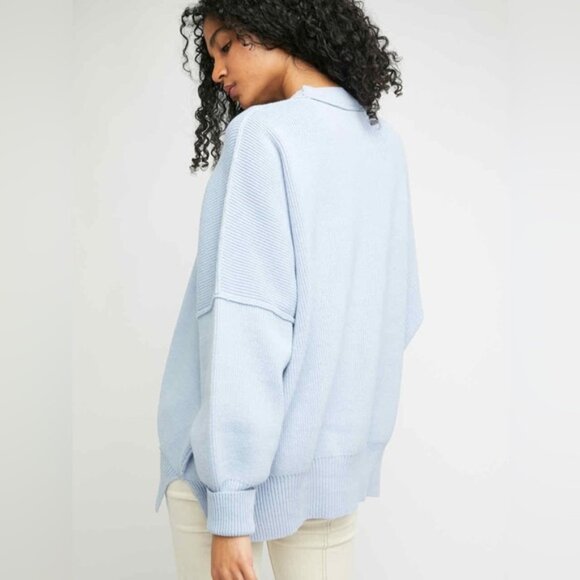 Free People “Easy Street Tunic size XS blue - Picture 4 of 9